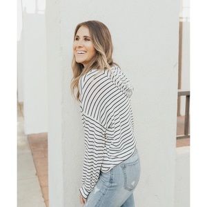 CJLA Jessie Brushed Knit Hoodie, S